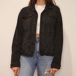 Comfy Black Jean Jacket